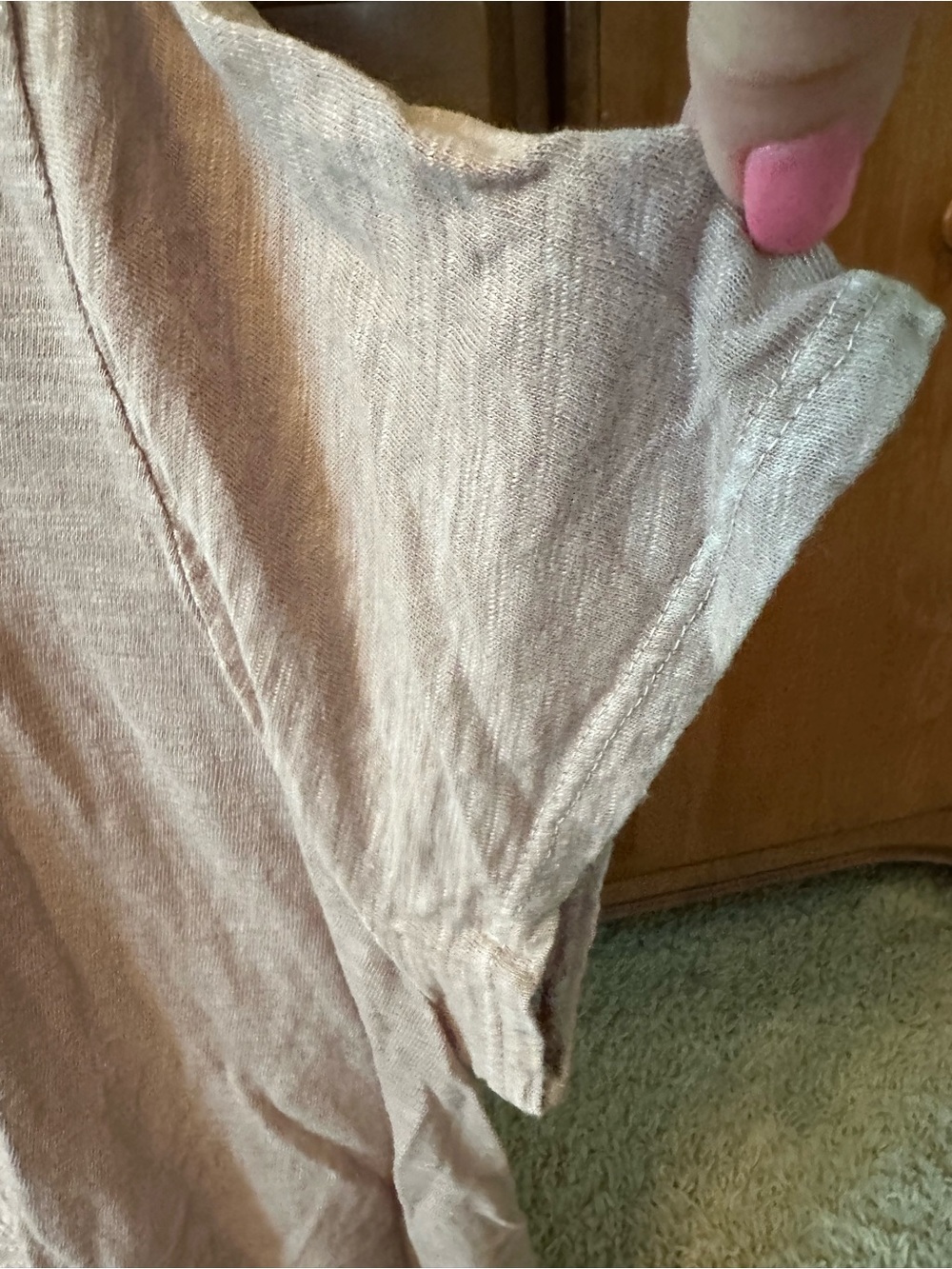 J HER MINERAL WASHED TOP - Picture 4 of 7